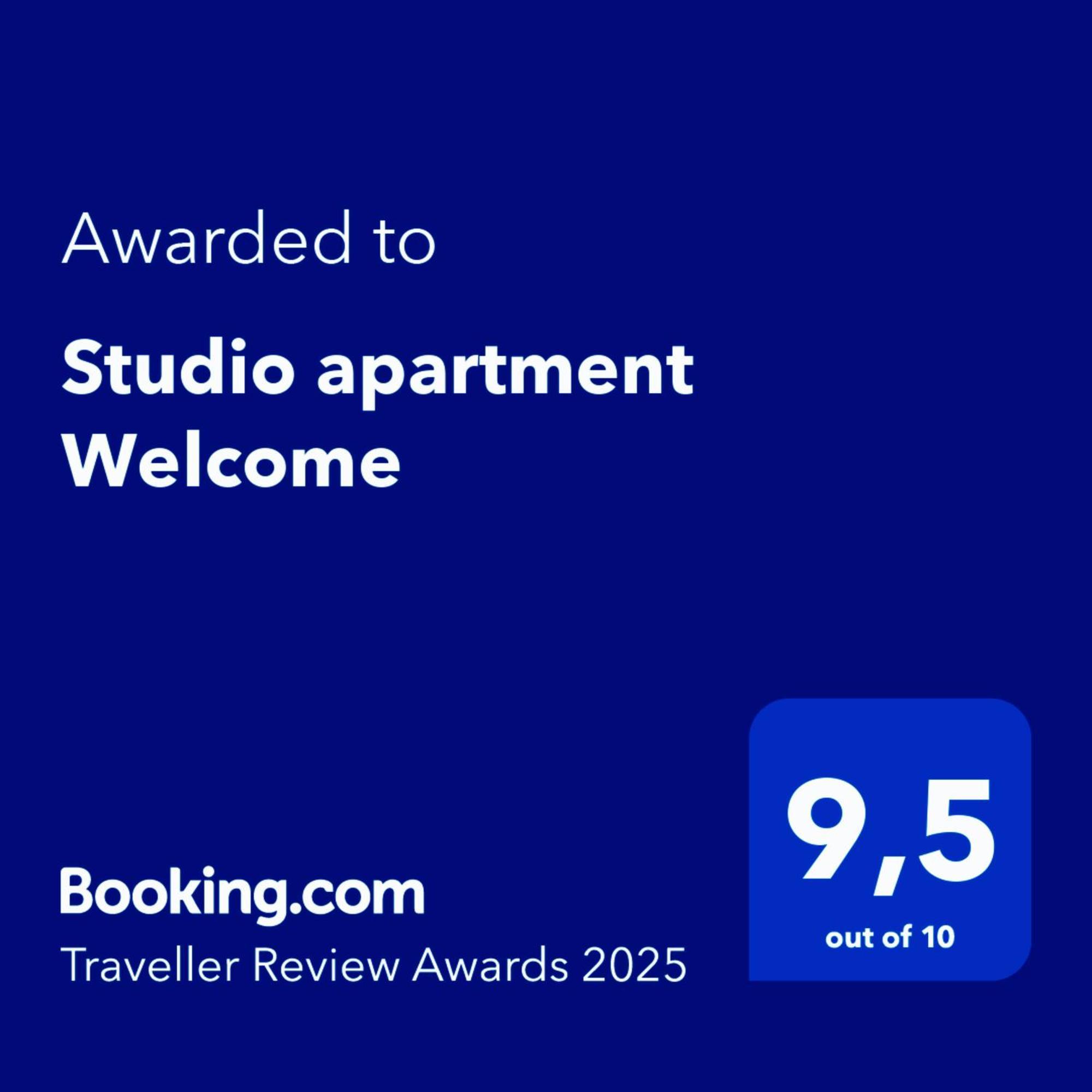 Studio Apartment Welcome Bar Bagian luar foto